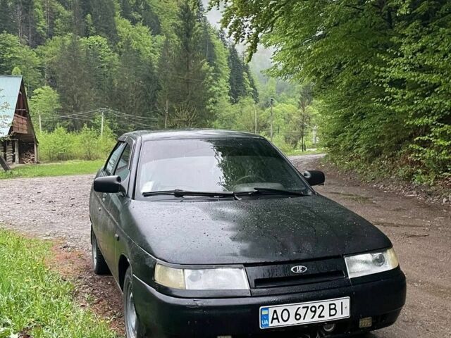 Черный ВАЗ 2110, объемом двигателя 1.6 л и пробегом 122 тыс. км за 1100 $, фото 3 на Automoto.ua