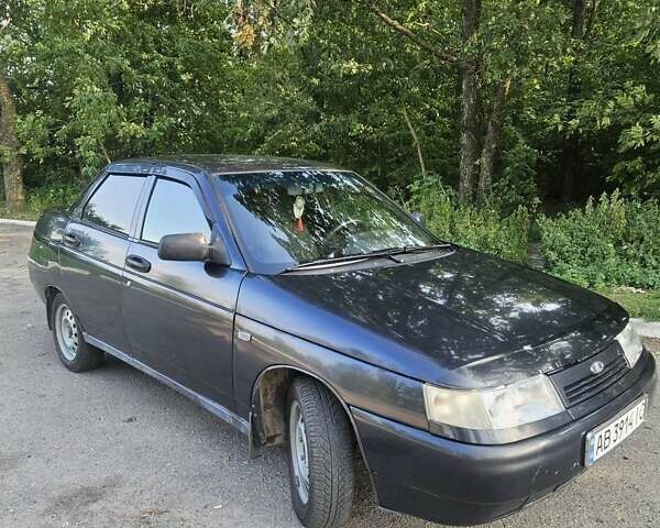 Черный ВАЗ 2110, объемом двигателя 1.6 л и пробегом 115 тыс. км за 2400 $, фото 2 на Automoto.ua