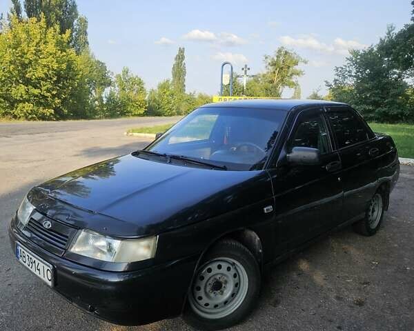 Черный ВАЗ 2110, объемом двигателя 1.6 л и пробегом 115 тыс. км за 2400 $, фото 1 на Automoto.ua