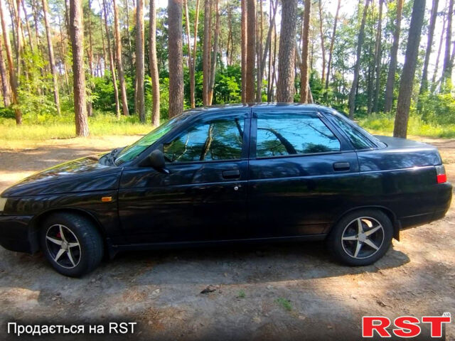 Черный ВАЗ 2110, объемом двигателя 1.6 л и пробегом 208 тыс. км за 2000 $, фото 3 на Automoto.ua