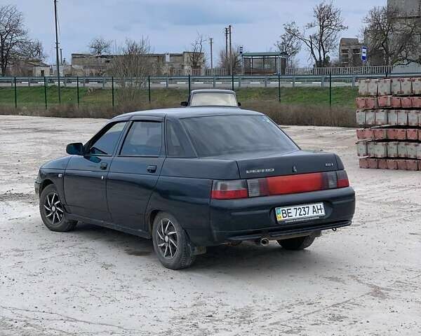 Чорний ВАЗ 2110, об'ємом двигуна 1.6 л та пробігом 200 тис. км за 2200 $, фото 2 на Automoto.ua