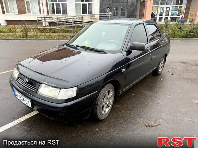 Чорний ВАЗ 2110, об'ємом двигуна 1.6 л та пробігом 200 тис. км за 2250 $, фото 1 на Automoto.ua