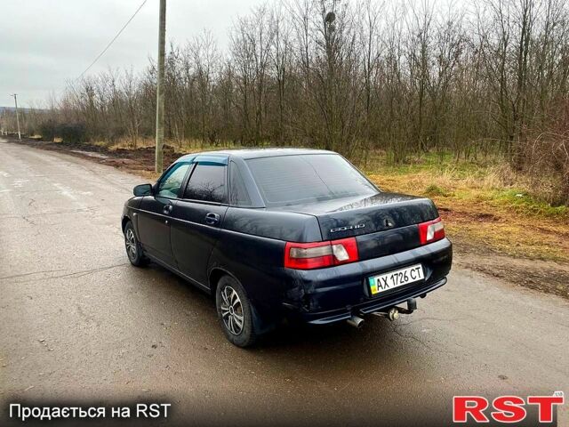 Чорний ВАЗ 2110, об'ємом двигуна 1.6 л та пробігом 150 тис. км за 1400 $, фото 7 на Automoto.ua