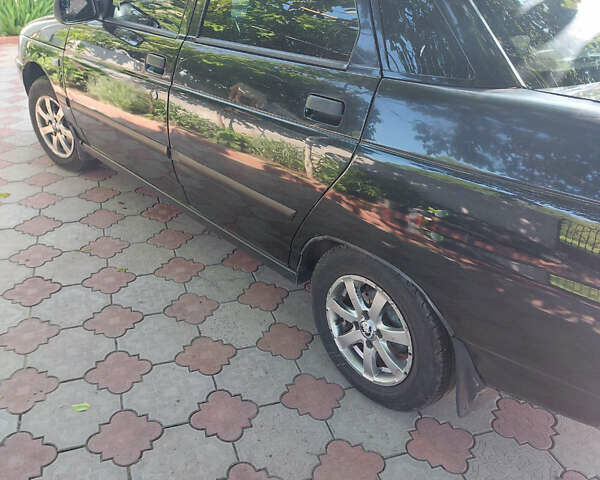 Черный ВАЗ 2110, объемом двигателя 1.6 л и пробегом 157 тыс. км за 2300 $, фото 2 на Automoto.ua