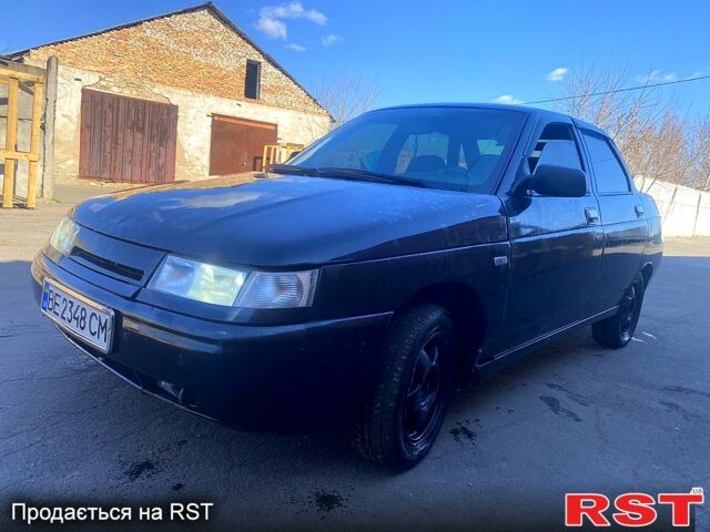 Черный ВАЗ 2110, объемом двигателя 1.6 л и пробегом 220 тыс. км за 1190 $, фото 1 на Automoto.ua