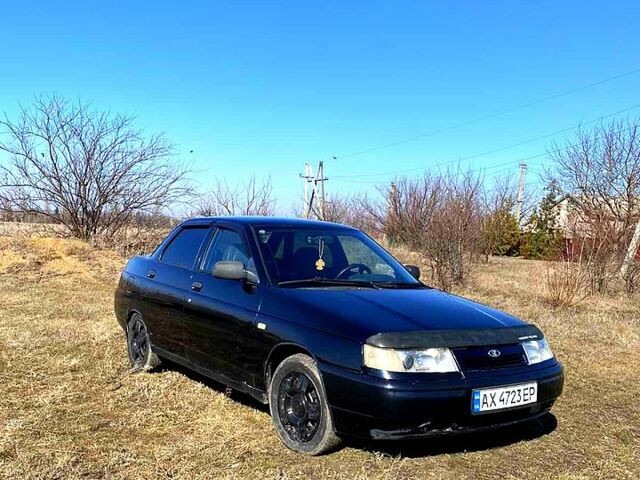 Черный ВАЗ 2110, объемом двигателя 1.6 л и пробегом 180 тыс. км за 1400 $, фото 1 на Automoto.ua
