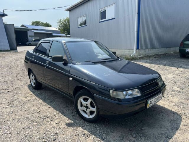 Черный ВАЗ 2110, объемом двигателя 0 л и пробегом 75 тыс. км за 1700 $, фото 1 на Automoto.ua