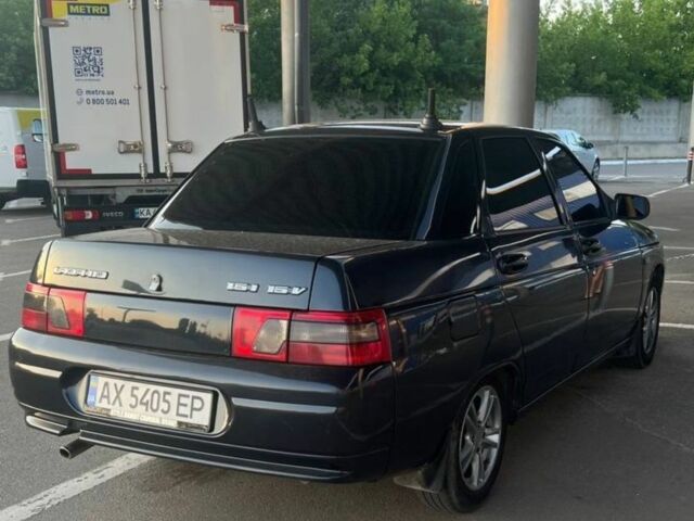 Черный ВАЗ 2110, объемом двигателя 1.6 л и пробегом 215 тыс. км за 2250 $, фото 3 на Automoto.ua