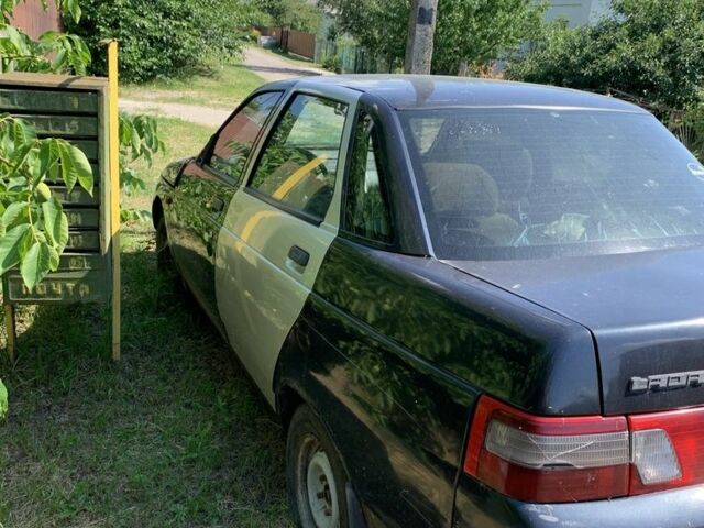 Черный ВАЗ 2110, объемом двигателя 1.6 л и пробегом 300 тыс. км за 630 $, фото 2 на Automoto.ua