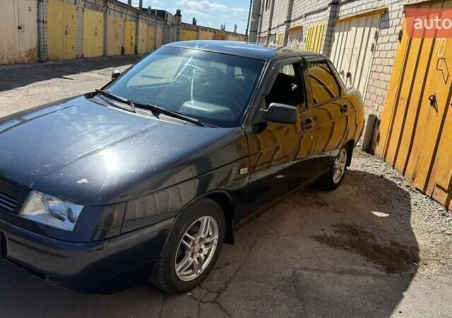 Чорний ВАЗ 2110, об'ємом двигуна 1.6 л та пробігом 250 тис. км за 2300 $, фото 10 на Automoto.ua