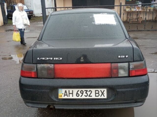 Черный ВАЗ 2110, объемом двигателя 0 л и пробегом 57 тыс. км за 2200 $, фото 2 на Automoto.ua