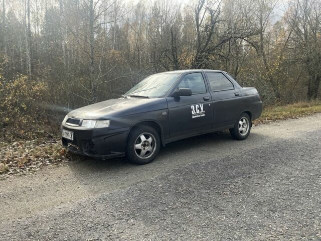 Чорний ВАЗ 2110, об'ємом двигуна 1.6 л та пробігом 333 тис. км за 800 $, фото 1 на Automoto.ua