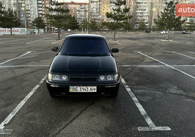 Чорний ВАЗ 2110, об'ємом двигуна 1.6 л та пробігом 160 тис. км за 3500 $, фото 7 на Automoto.ua