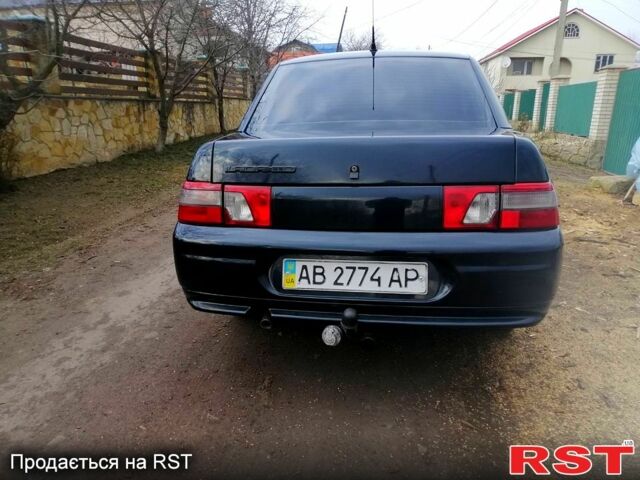 Черный ВАЗ 2110, объемом двигателя 16 л и пробегом 186 тыс. км за 2650 $, фото 4 на Automoto.ua
