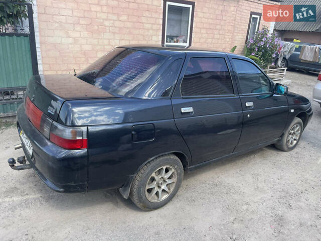 Чорний ВАЗ 2110, об'ємом двигуна 1.6 л та пробігом 260 тис. км за 2500 $, фото 4 на Automoto.ua