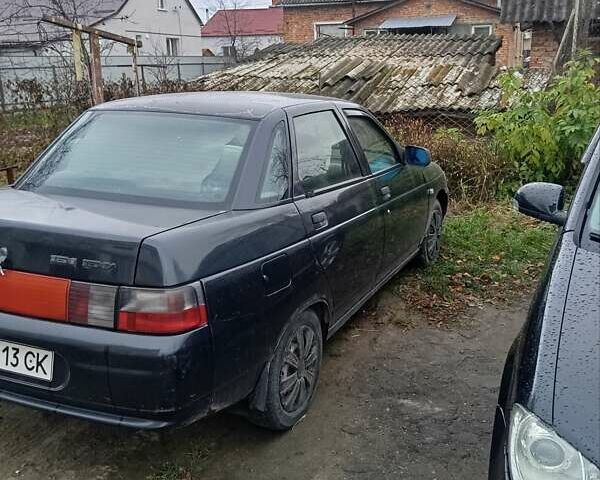Черный ВАЗ 2110, объемом двигателя 1.6 л и пробегом 220 тыс. км за 1600 $, фото 16 на Automoto.ua