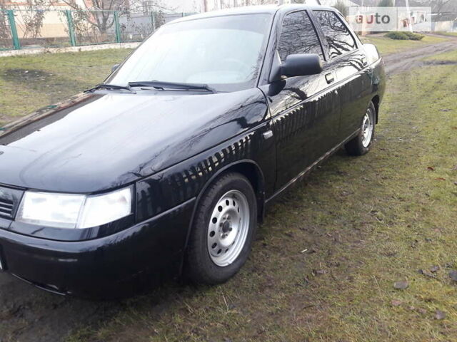 Чорний ВАЗ 2110, об'ємом двигуна 1.6 л та пробігом 135 тис. км за 3300 $, фото 6 на Automoto.ua