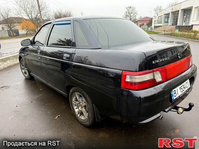 Чорний ВАЗ 2110, об'ємом двигуна 1.6 л та пробігом 200 тис. км за 2250 $, фото 3 на Automoto.ua