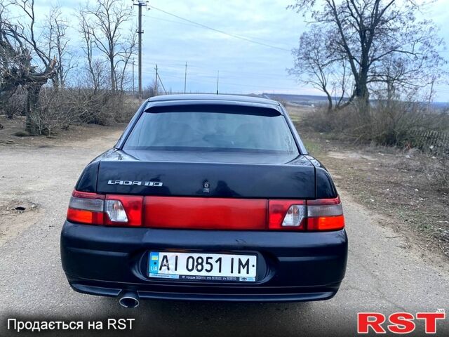 Черный ВАЗ 2110, объемом двигателя 1.6 л и пробегом 0 тыс. км за 1500 $, фото 3 на Automoto.ua
