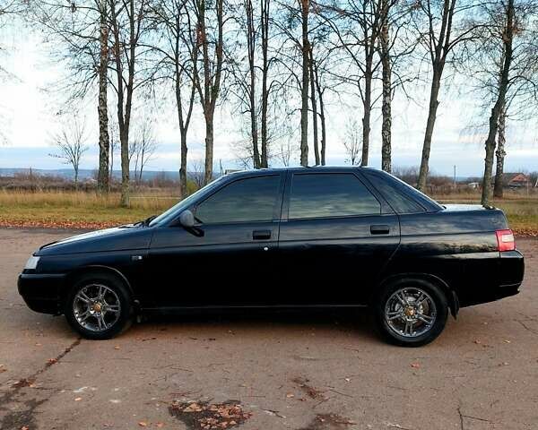 Черный ВАЗ 2110, объемом двигателя 1.6 л и пробегом 200 тыс. км за 2500 $, фото 6 на Automoto.ua