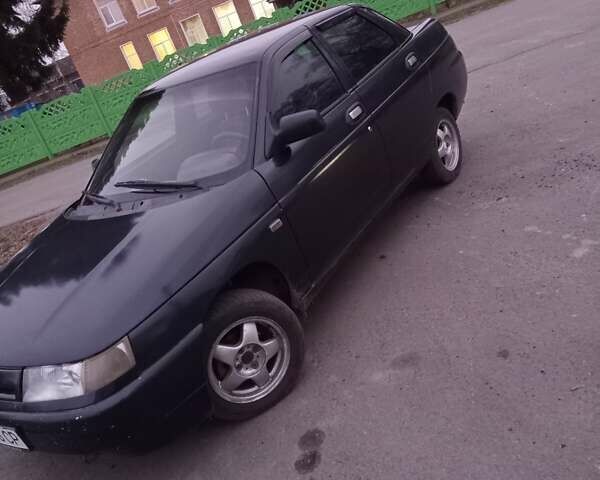 Черный ВАЗ 2110, объемом двигателя 1.6 л и пробегом 185 тыс. км за 1980 $, фото 13 на Automoto.ua
