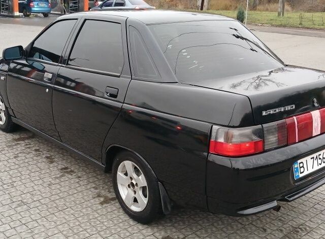 Чорний ВАЗ 2110, об'ємом двигуна 1.6 л та пробігом 150 тис. км за 1350 $, фото 5 на Automoto.ua