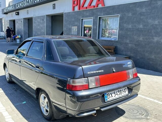Черный ВАЗ 2110, объемом двигателя 1.6 л и пробегом 179 тыс. км за 2300 $, фото 3 на Automoto.ua