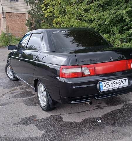 Чорний ВАЗ 2110, об'ємом двигуна 1.6 л та пробігом 128 тис. км за 2500 $, фото 6 на Automoto.ua