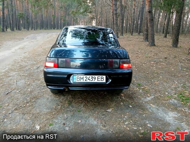 Чорний ВАЗ 2110, об'ємом двигуна 1.6 л та пробігом 213 тис. км за 2450 $, фото 4 на Automoto.ua