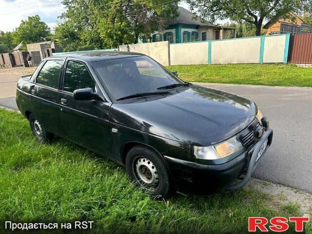 Черный ВАЗ 2110, объемом двигателя 1.6 л и пробегом 300 тыс. км за 950 $, фото 3 на Automoto.ua