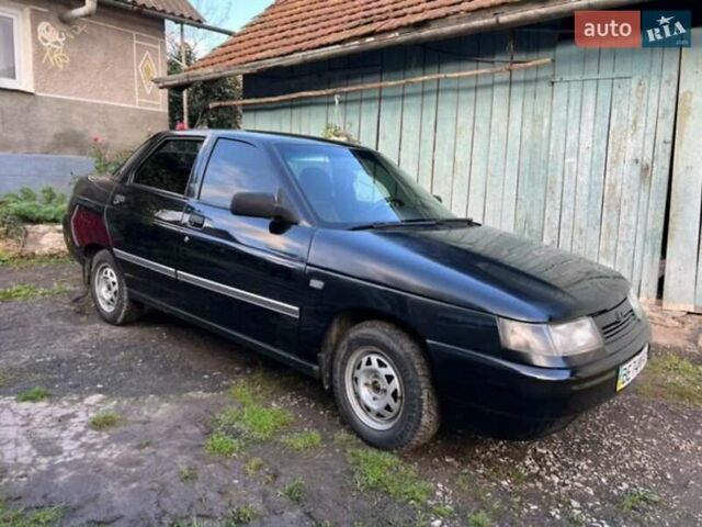 Черный ВАЗ 2110, объемом двигателя 1.6 л и пробегом 200 тыс. км за 2100 $, фото 3 на Automoto.ua