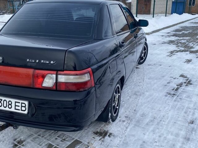 Чорний ВАЗ 2110, об'ємом двигуна 1.6 л та пробігом 200 тис. км за 1950 $, фото 2 на Automoto.ua