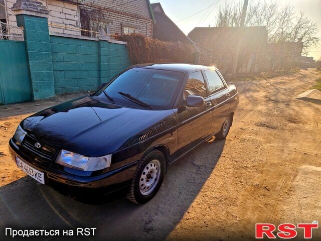 Черный ВАЗ 2110, объемом двигателя 1.6 л и пробегом 190 тыс. км за 2300 $, фото 1 на Automoto.ua