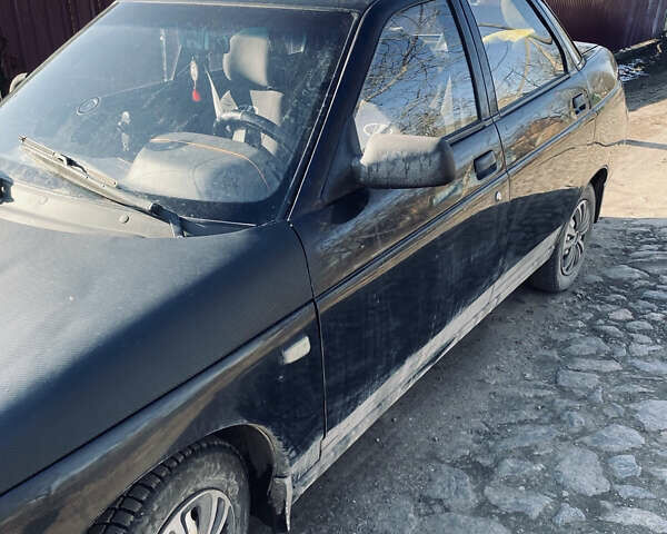 Черный ВАЗ 2110, объемом двигателя 1.6 л и пробегом 61 тыс. км за 2300 $, фото 1 на Automoto.ua