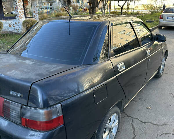 Черный ВАЗ 2110, объемом двигателя 1.6 л и пробегом 207 тыс. км за 2300 $, фото 7 на Automoto.ua