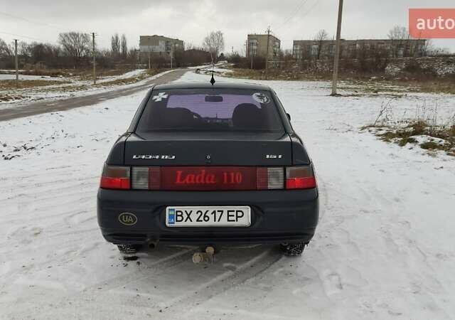 Чорний ВАЗ 2110, об'ємом двигуна 1.6 л та пробігом 188 тис. км за 2500 $, фото 19 на Automoto.ua