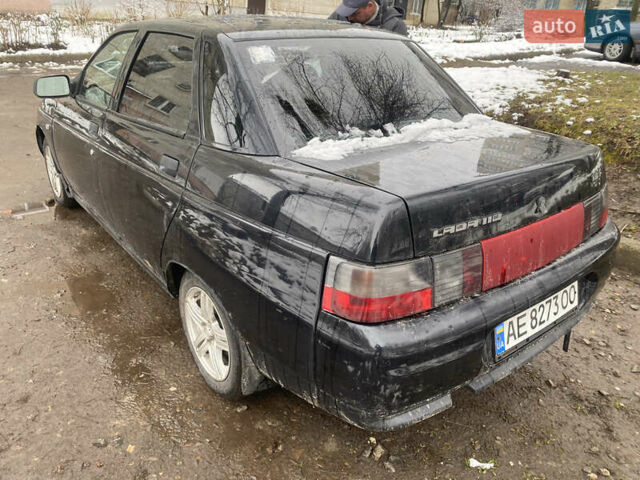 Черный ВАЗ 2110, объемом двигателя 1.5 л и пробегом 160 тыс. км за 950 $, фото 3 на Automoto.ua