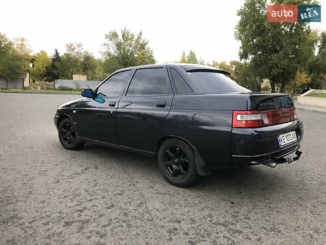 Чорний ВАЗ 2110, об'ємом двигуна 1.6 л та пробігом 220 тис. км за 2450 $, фото 3 на Automoto.ua