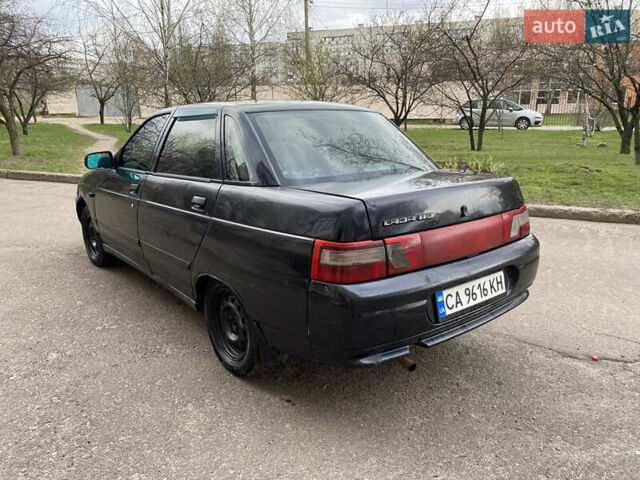 Черный ВАЗ 2110, объемом двигателя 1.6 л и пробегом 200 тыс. км за 1400 $, фото 2 на Automoto.ua