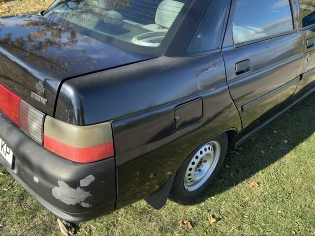 Черный ВАЗ 2110, объемом двигателя 1.6 л и пробегом 170 тыс. км за 1600 $, фото 10 на Automoto.ua