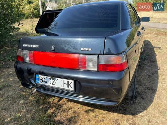 Черный ВАЗ 2110, объемом двигателя 1.6 л и пробегом 103 тыс. км за 2300 $, фото 6 на Automoto.ua