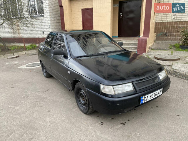 Черный ВАЗ 2110, объемом двигателя 1.6 л и пробегом 200 тыс. км за 1400 $, фото 4 на Automoto.ua