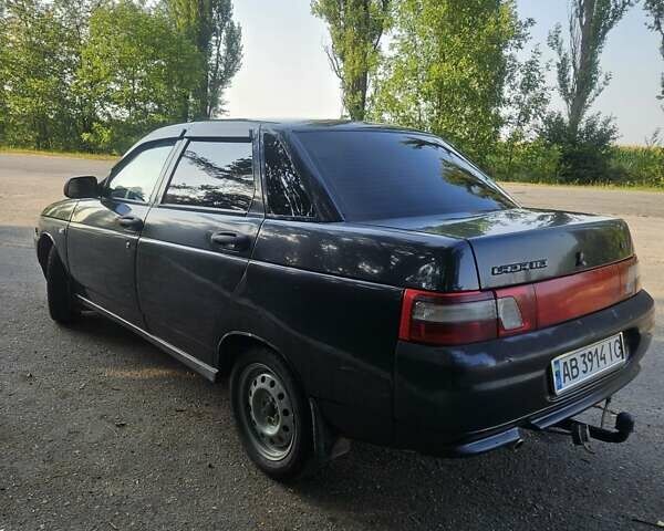 Черный ВАЗ 2110, объемом двигателя 1.6 л и пробегом 115 тыс. км за 2400 $, фото 4 на Automoto.ua