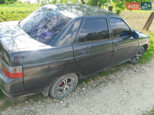 Черный ВАЗ 2110, объемом двигателя 1.6 л и пробегом 260 тыс. км за 1600 $, фото 4 на Automoto.ua