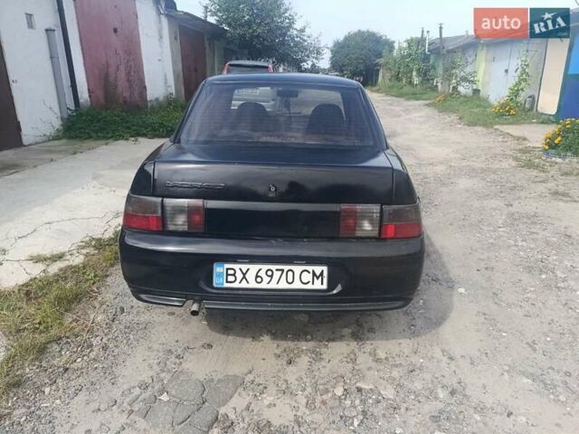 Черный ВАЗ 2110, объемом двигателя 1.5 л и пробегом 250 тыс. км за 1800 $, фото 6 на Automoto.ua
