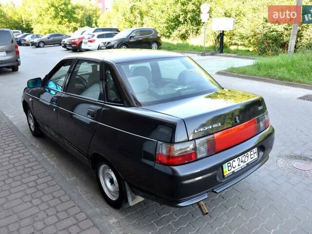 Черный ВАЗ 2110, объемом двигателя 1.6 л и пробегом 100 тыс. км за 1800 $, фото 13 на Automoto.ua