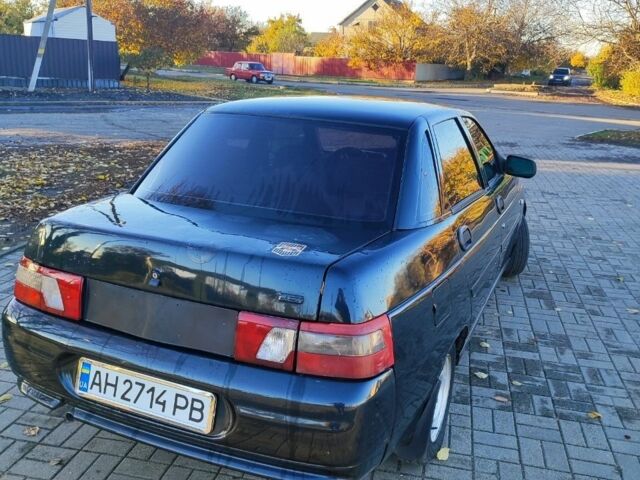 Черный ВАЗ 2110, объемом двигателя 1.6 л и пробегом 195 тыс. км за 1950 $, фото 3 на Automoto.ua