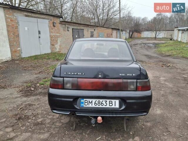 Черный ВАЗ 2110, объемом двигателя 1.6 л и пробегом 149 тыс. км за 2000 $, фото 7 на Automoto.ua