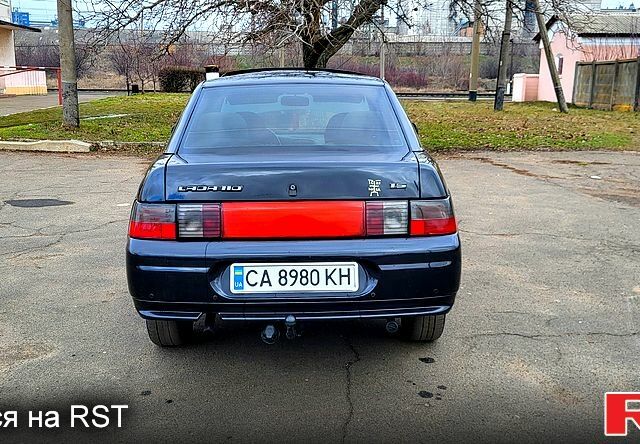 Черный ВАЗ 2110, объемом двигателя 1.6 л и пробегом 152 тыс. км за 2900 $, фото 6 на Automoto.ua