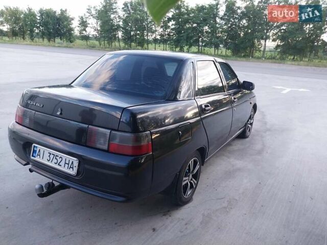 Черный ВАЗ 2110, объемом двигателя 1.6 л и пробегом 300 тыс. км за 1550 $, фото 6 на Automoto.ua